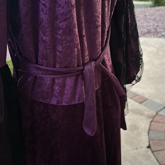 Halloween Medieval witch enchantress princess renaissance cosplay  vamp dress L - Picture 5 of 16